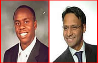 Timothy Muchiri (L) Munir Nanji(R)